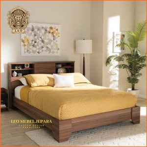 tempat tidur kayu bali