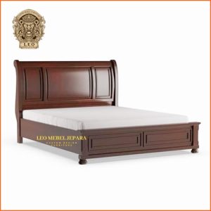 tempat tidur kayu ukuran 160x200