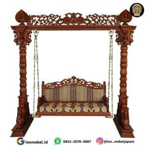 Ayunan Ukir Kayu Jati Berkualitas, Ayunan Jati Ukiran, Bandulan Ukir