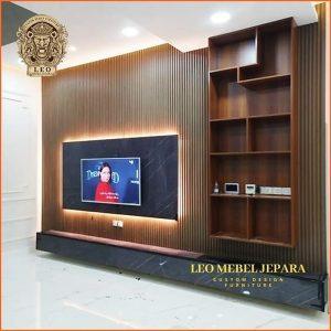 Backdrop Tv Kamar Tidur Minimalis