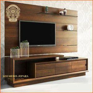 Backdrop Tv Kayu