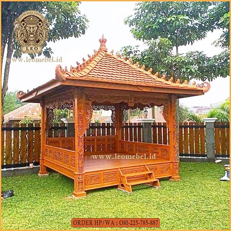 Gazebo Kayu Leo Mebel Jepara dari Leo Mebel Jepara