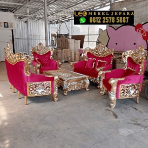 Kursi Tamu Bellagio Koper Mewah Leo Mebel Jepara