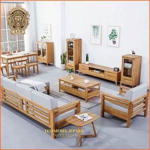 Kursi Tamu Minimalis Kayu Jati