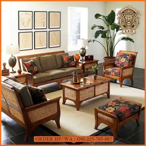 Kursi Tamu Minimalis Mewah Modern Leo Mebel Jepara