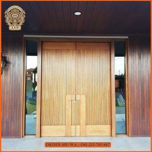 Kusen Pintu Rumah Minimalis Kayu jati