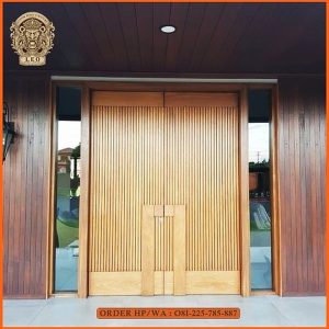 Kusen Pintu Rumah Minimalis Kayu jati