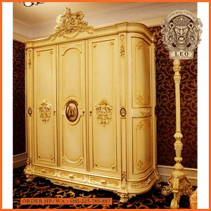 Lemari Pakaian 3 Pintu Warna Putih