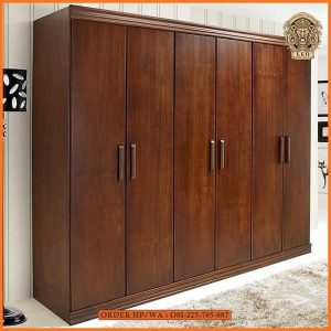Lemari Pakaian 6 Pintu Minimalis