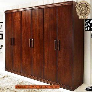 Lemari Pakaian Minimalis 6 Pintu Terbaru 2023