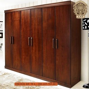 Lemari Pakaian Minimalis 6 Pintu Terbaru 2023