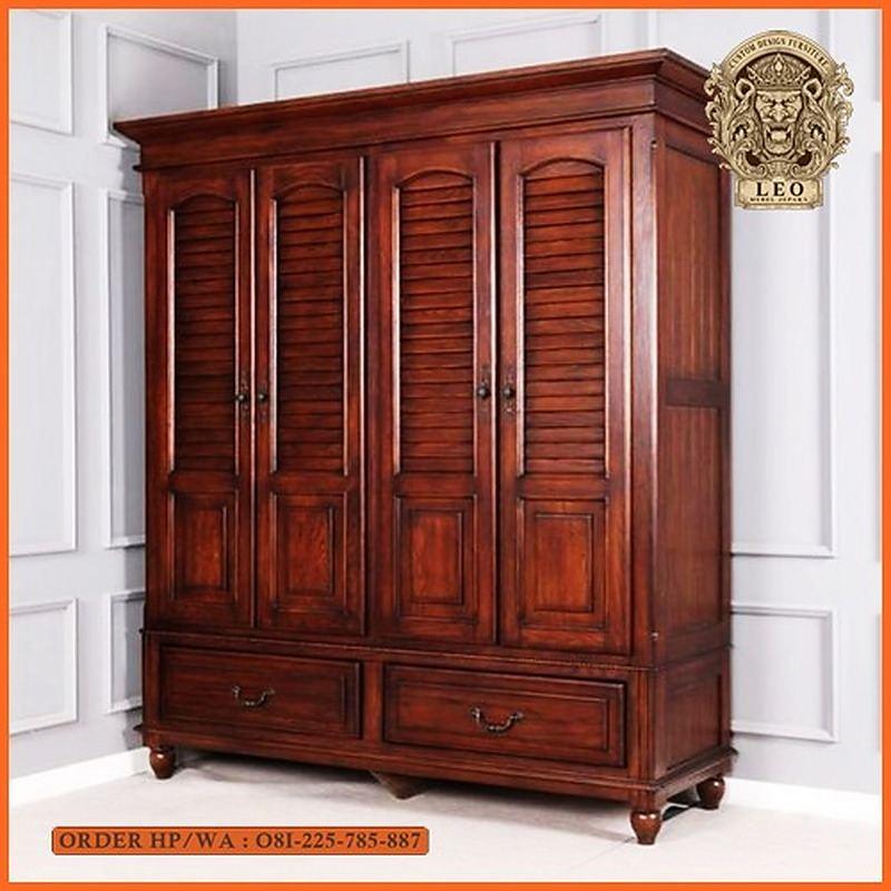 Lemari Pakaian Minimalis Modern Terbaru, Leo Mebel Jepara — Leo Mebel Jepara Lemari Pakaian Minimalis Modern Terbaru, Leo dari Leo Mebel Jepara