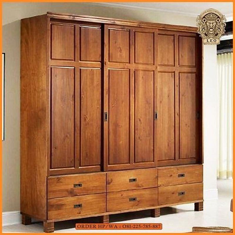 Lemari Pakaian Sliding Door, Leo Mebel Jepara — Leo Mebel Jepara Lemari Pakaian Sliding Door, Leo Mebel dari Leo Mebel Jepara