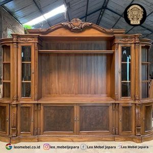 Lemari Tv Kayu Jati Jepara
