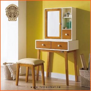 Meja Rias Minimalis Duco Kayu