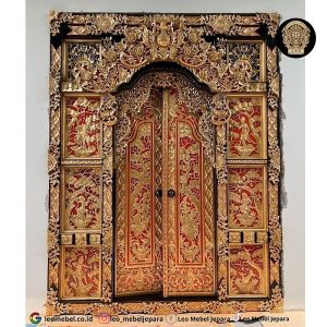Pintu Rumah Gebyok Bali