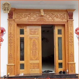 Pintu Rumah Kayu Jati Minimalis Modern