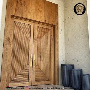 Pintu Rumah Minimalis Kupu Tarung Kayu Berkualitas