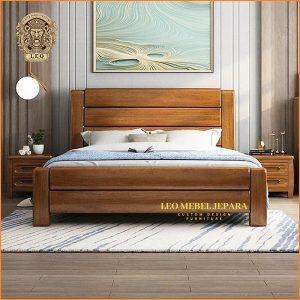 Tempat Tidur Kayu Jati Bali