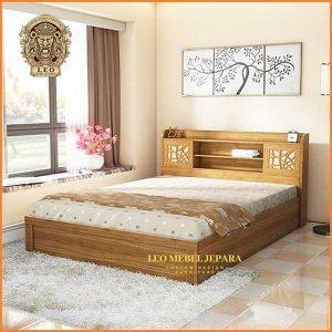 Tempat Tidur Kayu Jati Jepara Terbaru