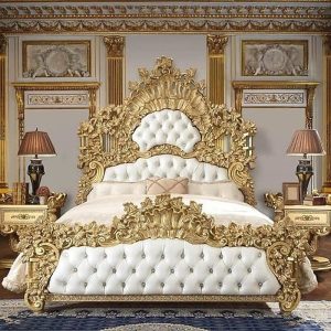 Tempat Tidur Kayu Jati Ukir Jakarta