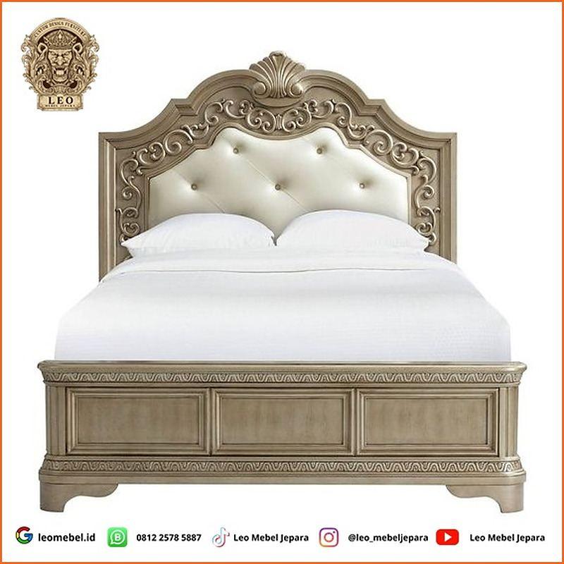 Tempat Tidur Kayu Jati Ukiran Jepara Berkualitas