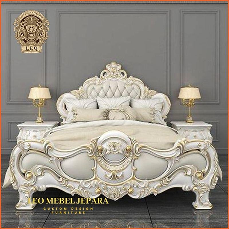 Tempat Tidur kayu mewah Duco