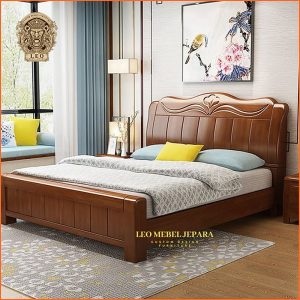 Tempat Tidur Kayu Minimalis Jati Surabaya