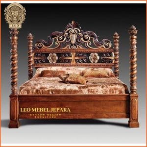Tempat Tidur Kayu Model Terbaru