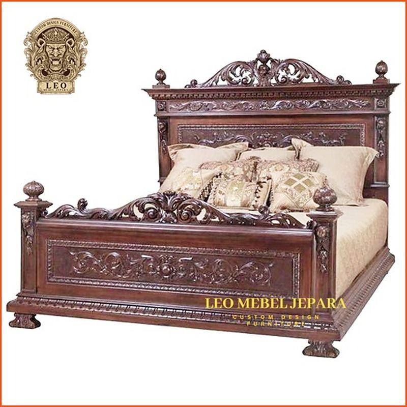 Tempat Tidur Kayu Ukuran 180x200cm