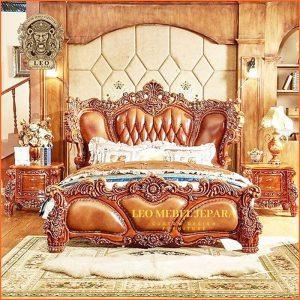 Tempat Tidur Mewah Kayu Jati Berkualitas