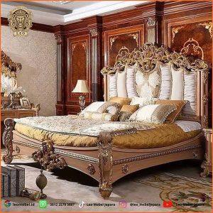 Tempat Tidur Mewah Kayu Jati Ukir Berkualitas