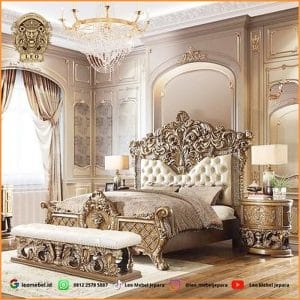 Tempat Tidur Mewah Kayu Terbaru