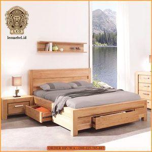 Tempat Tidur Minimalis Berlaci