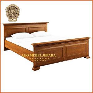 Tempat Tidur Minimalis Kayu Jati Berkualitas