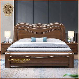 Tempat Tidur Minimalis Kayu Jati Pilihan