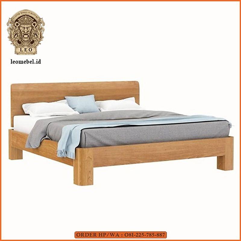 Tempat Tidur Minimalis Kayu Modern Leo Mebel Jepara — Leo Mebel Jepara Tempat Tidur Minimalis Kayu Modern Leo dari Leo Mebel Jepara