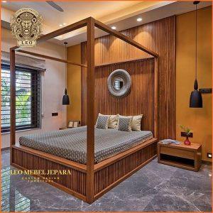 Tempat Tidur Minimalis Klambu