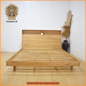 Tempat Tidur Minimalis Modern Leo Mebel Jepara