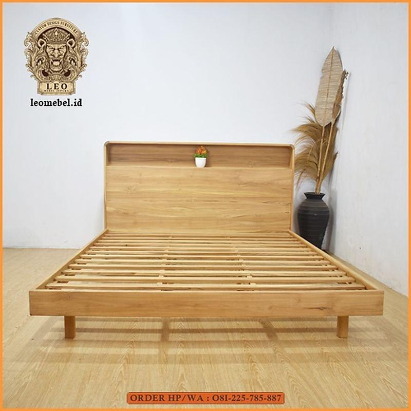 Tempat Tidur Minimalis Modern Leo Mebel dari Leo Mebel Jepara