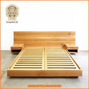 Tempat Tidur Minimalis Sederhana Leo Mebel Jepara