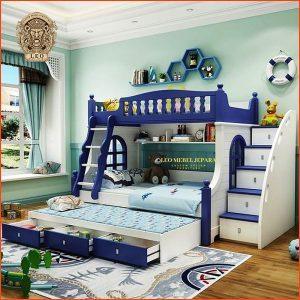 Tempat Tidur Tingkat Anak Perempuan Minimalis